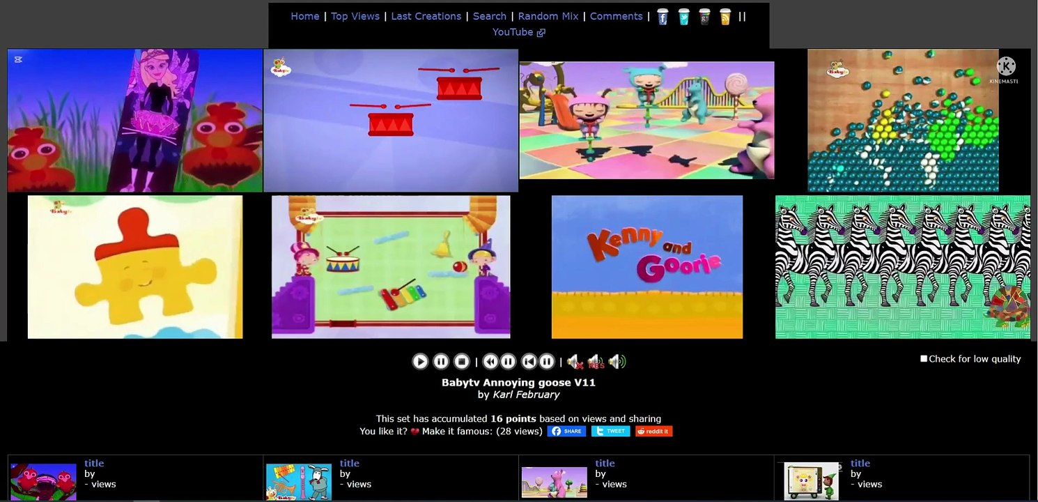 Babytv Annoying goose V11