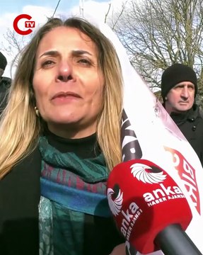 İBB Davası başladı... Marmara Cezaevi önündeki bir vatandaş Tutsak olan tüm yol arkadaşlarımızın, tüm belediye başkanlarımızın arkasındayız