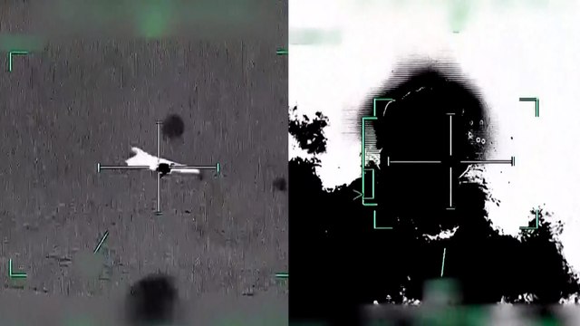 Emiratos Árabes publica un vídeo derribando un dron iraní de los cientos detectados en un solo día