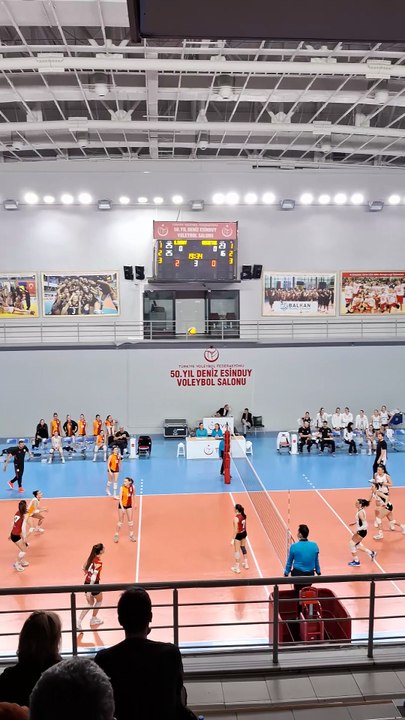 Üçüncü Set Başı - Beşiktaş v Galatasaray - Genç Kızlar Süper Ligi 12. Hafta