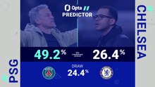 PSG v Chelsea - Opta Predictor