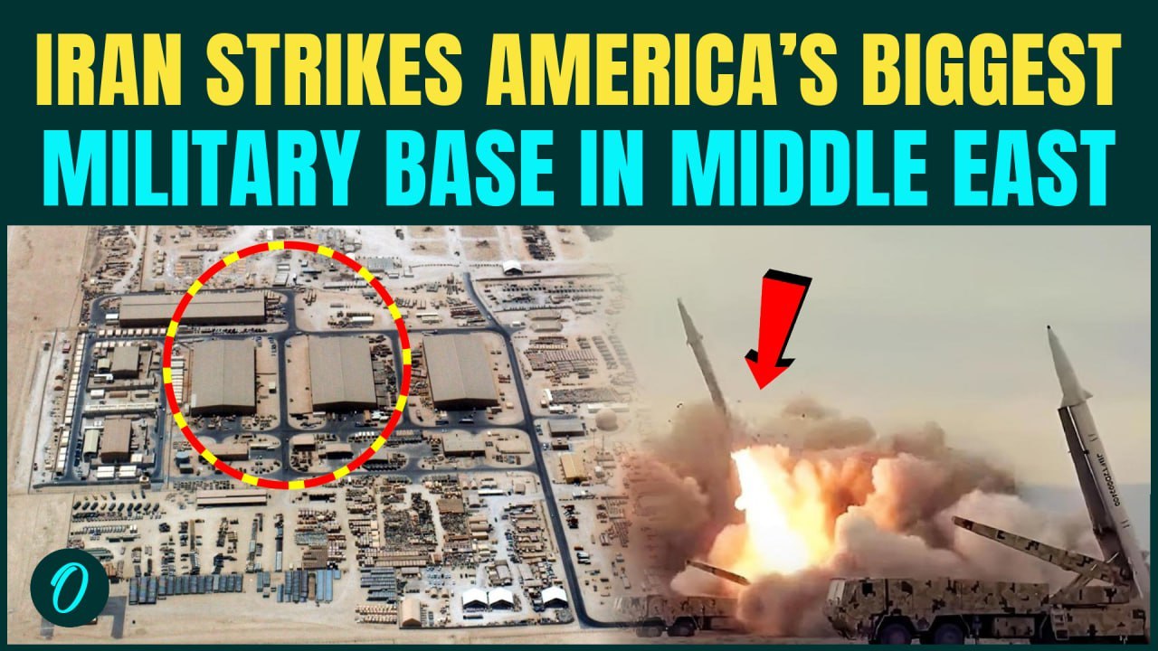 Iran ATTACKS Biggest U.S. Base In Middle East | Moment Explosions Rock Al Udeid Air Base In Qatar