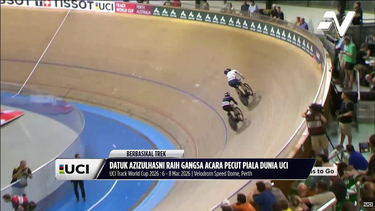 Datuk Azizulhasni Awang terus memukau, raih gangsa dalam acara pecut pula di Siri Piala Dunia Basikal Trek di Perth