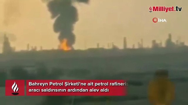 Bir petrol tesisi daha vuruldu! İran-ABD-İsrail savaşında ateş yayılıyor