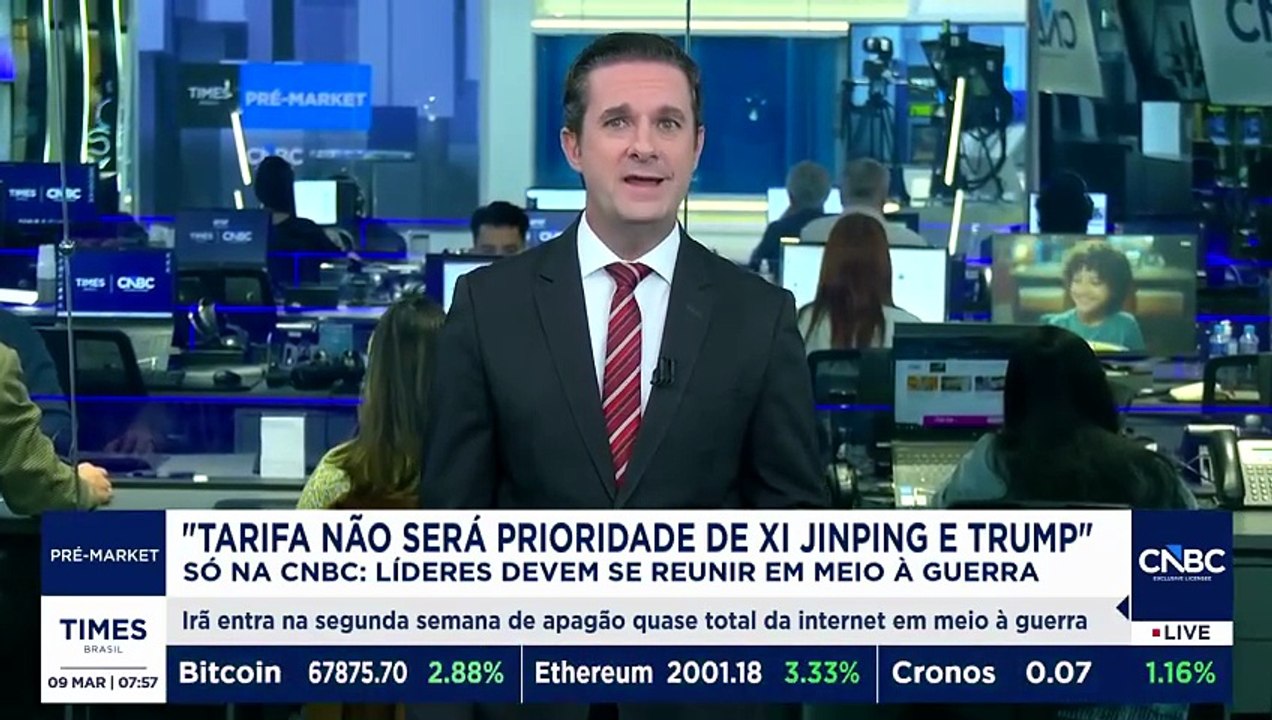 Trump pode ir à China em meio à tensão com o Irã | CNBC BREAKING