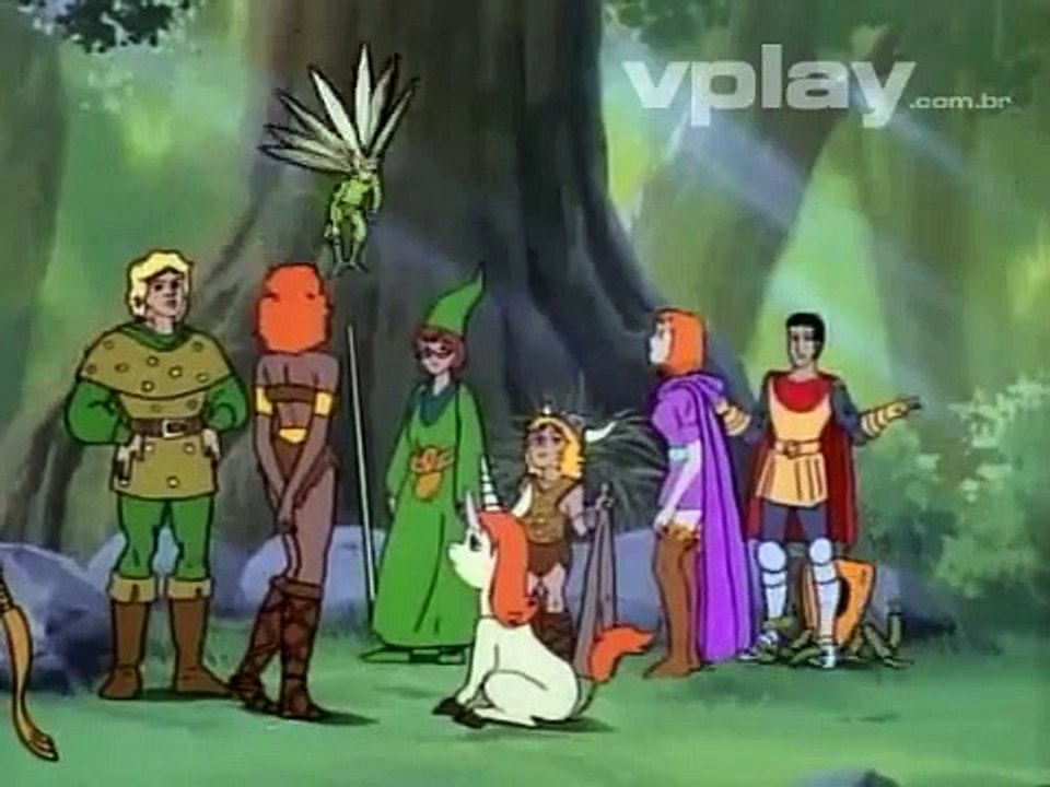 Dungeons & Dragons - Caverna do Dragão - ep 05 Em Busca do Mestre dos Magos