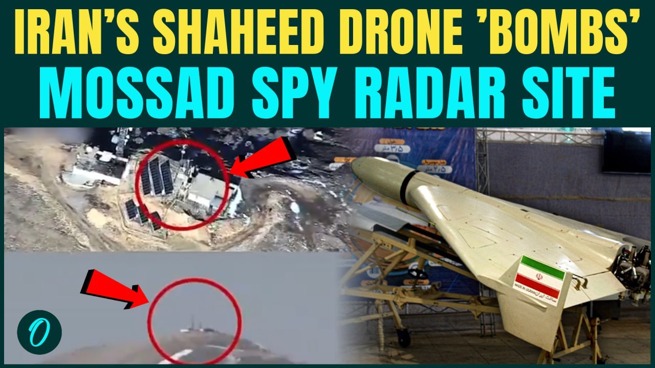 Iran’s Drone Destroys Israel’s Spy Radar near Iraq | Video Shows CHILLING Strike Footage | Iran War