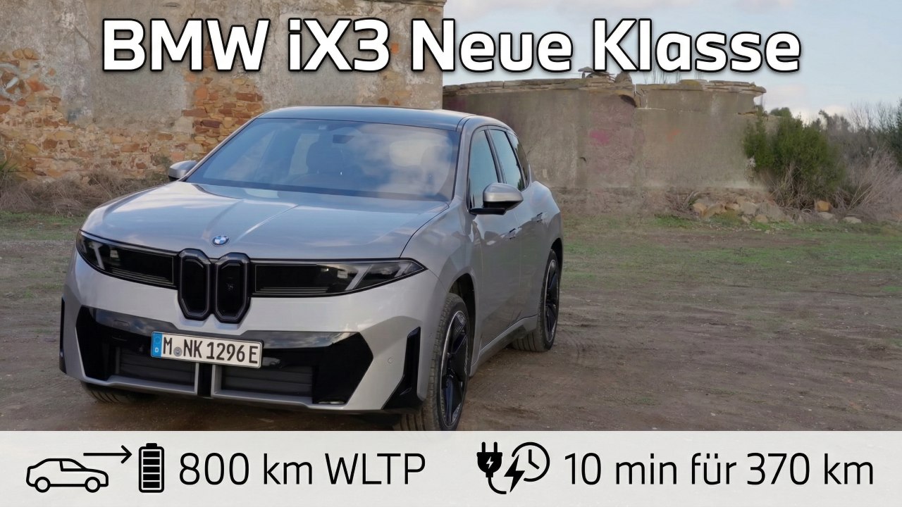 BMW iX3 Neue Klasse (2026) – BMWs wichtigster Elektro-SUV?
