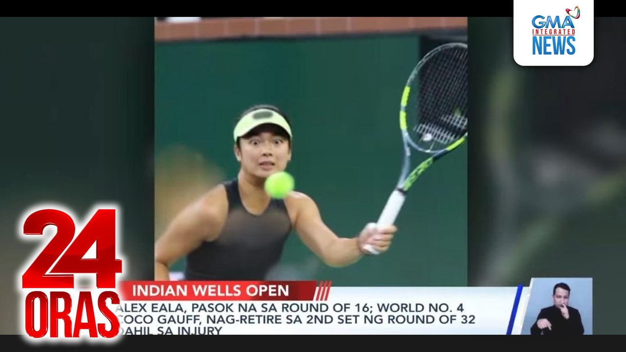 Alex Eala, pasok na sa round of 16; World No. 4...