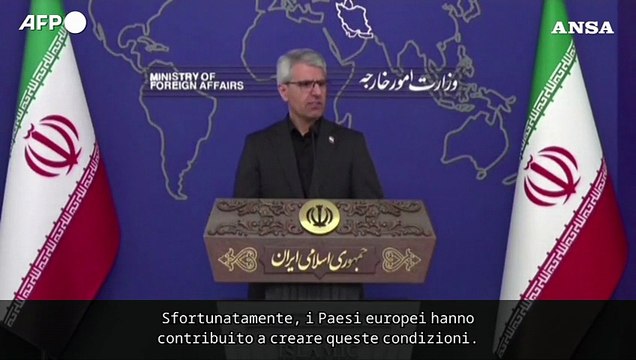 Teheran contro i Paesi europei: Hanno creato condizioni favorevoli agli attacchi in Iran