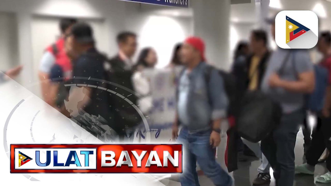 90 Pilipino, ligtas nang nakauwi mula sa Middle East | ulat ni Denisse Osorio