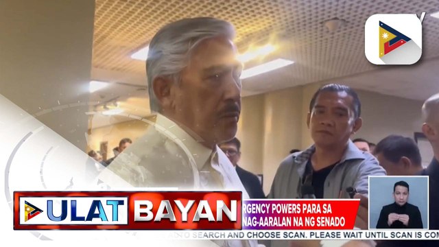 Paghiling ni PBBM ng emergency powers para sa suspensyon ng excise tax sa langis, pinag-aaralan na ng Senado | ulat ni Louisa Erispe
