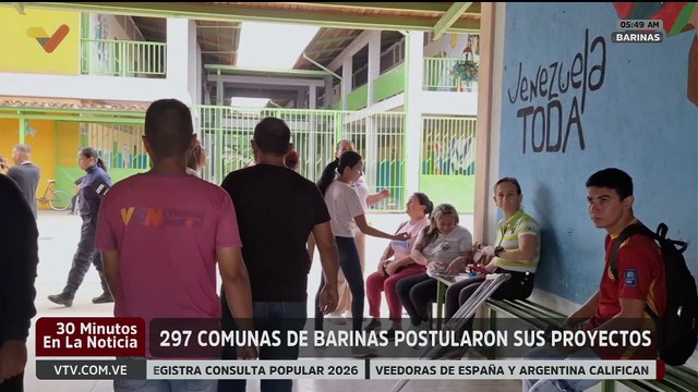 Un total de 297 comunas en Barinas postularon sus proyectos en la Consulta Popular