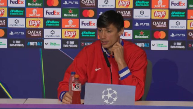 Rueda de prensa de Robin Le Normand, previa Atlético de Madrid vs. Tottenham Hotspur de Champions League