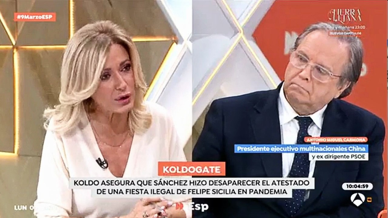 ¡Antonio Miguel Carmona desvela que el PSOE sabía sobre los corruptos de Sánchez desde el 2000!