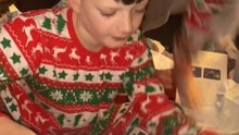 Heartwarming moment as boy receives a PS5 for Christmas after thinking it was too expensive
