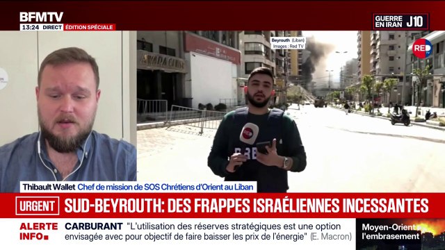 Guerre au Moyen-Orient: Les Libanais retombent dans un cauchemar , déplore Thibault Wallet, chef de mission de SOS Chrétiens d'Orient