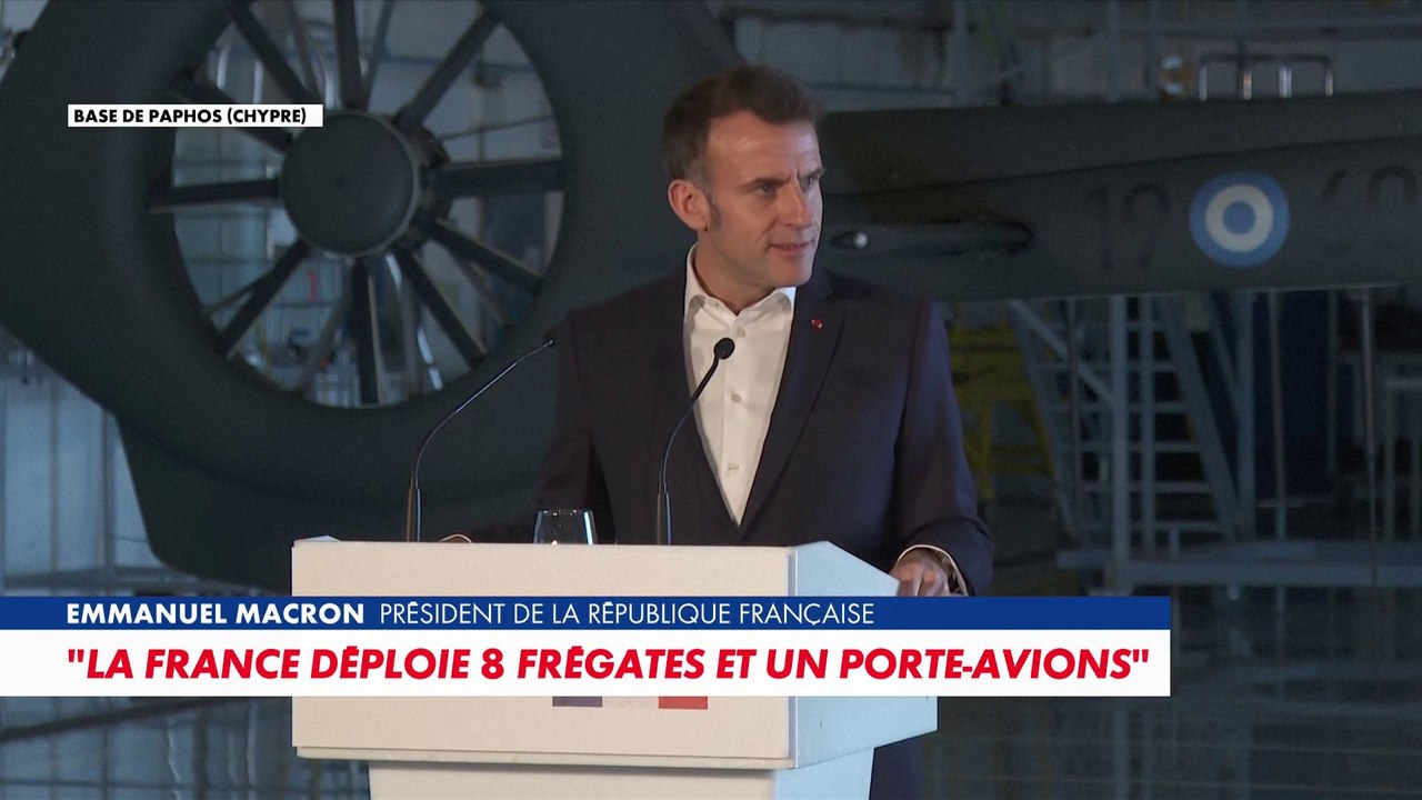 Le discours d'Emmanuel Macron à Chypre