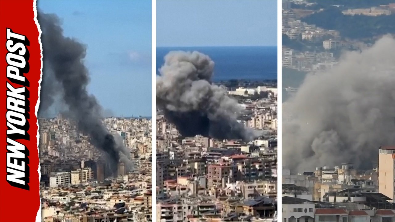 Blast Rocks Beirut's Southern Suburbs as Israeli Airstrikes Intensify