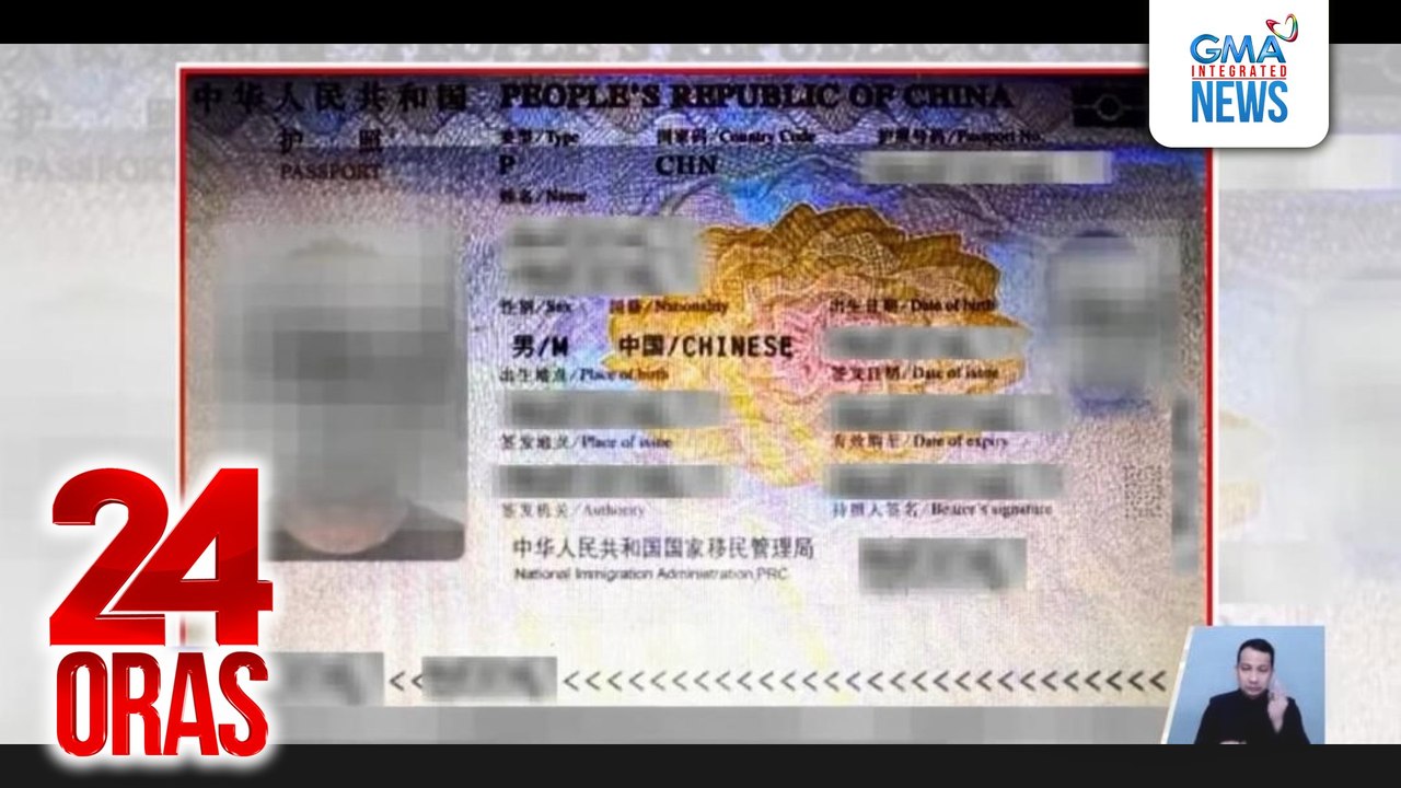Authorities identify Chinese handlers of alleged Filipino spies | 24 Oras