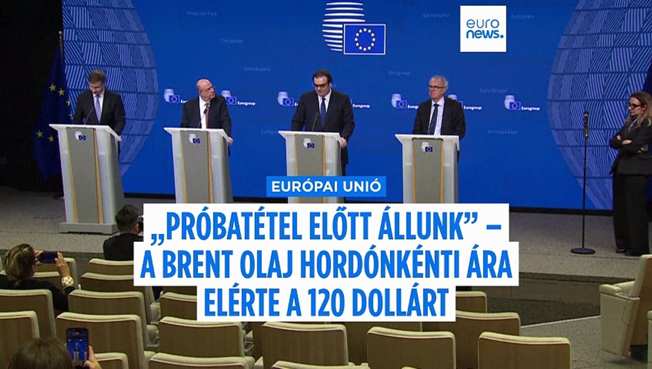 "Komolyan próbára tesznek minket" - mondta az Eurocsoport elnöke az Euronews-nak