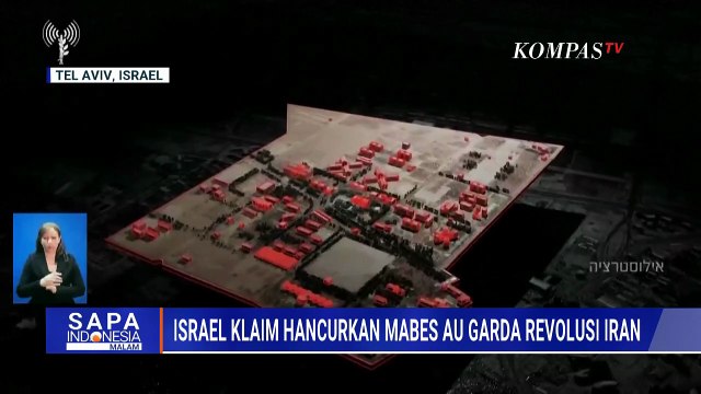 Israel Klaim Serang Markas Angkatan Udara Garda Revolusi Iran di Teheran | SAPA MALAM