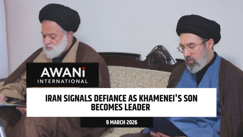 Iran signals defiance as Khamenei's son becomes leader