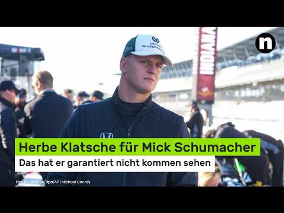 Herbe Klatsche für Mick Schumacher - das hat er garantiert nicht kommen sehen