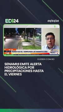 Senamhi emite alerta hidrológica por precipitaciones hasta el viernes