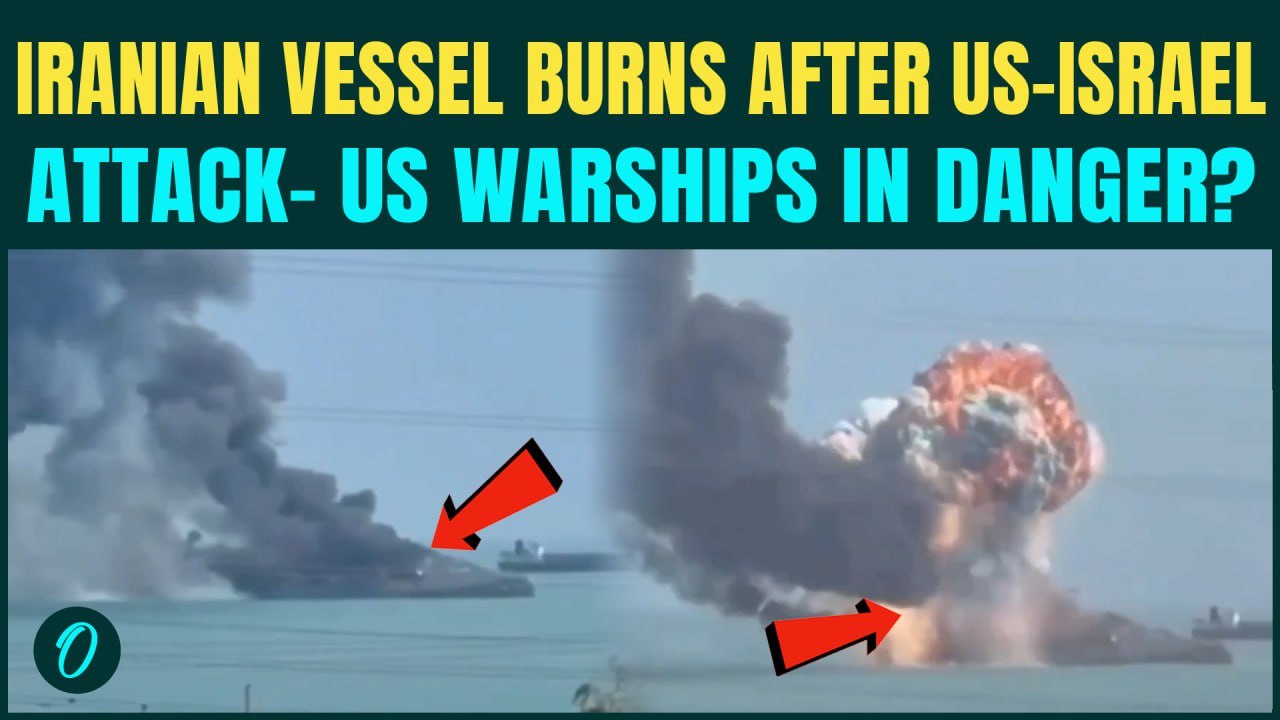 Iran to SINK USS Abraham Lincoln? Iran FURIOUS As US-Israel ATTACK Iranian Vessels in Bandar Abbas