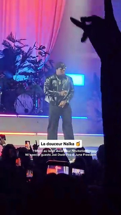 Concert de Naïka à Paris ✨Merci au label Awal pour l'invitation 🙏🏻
