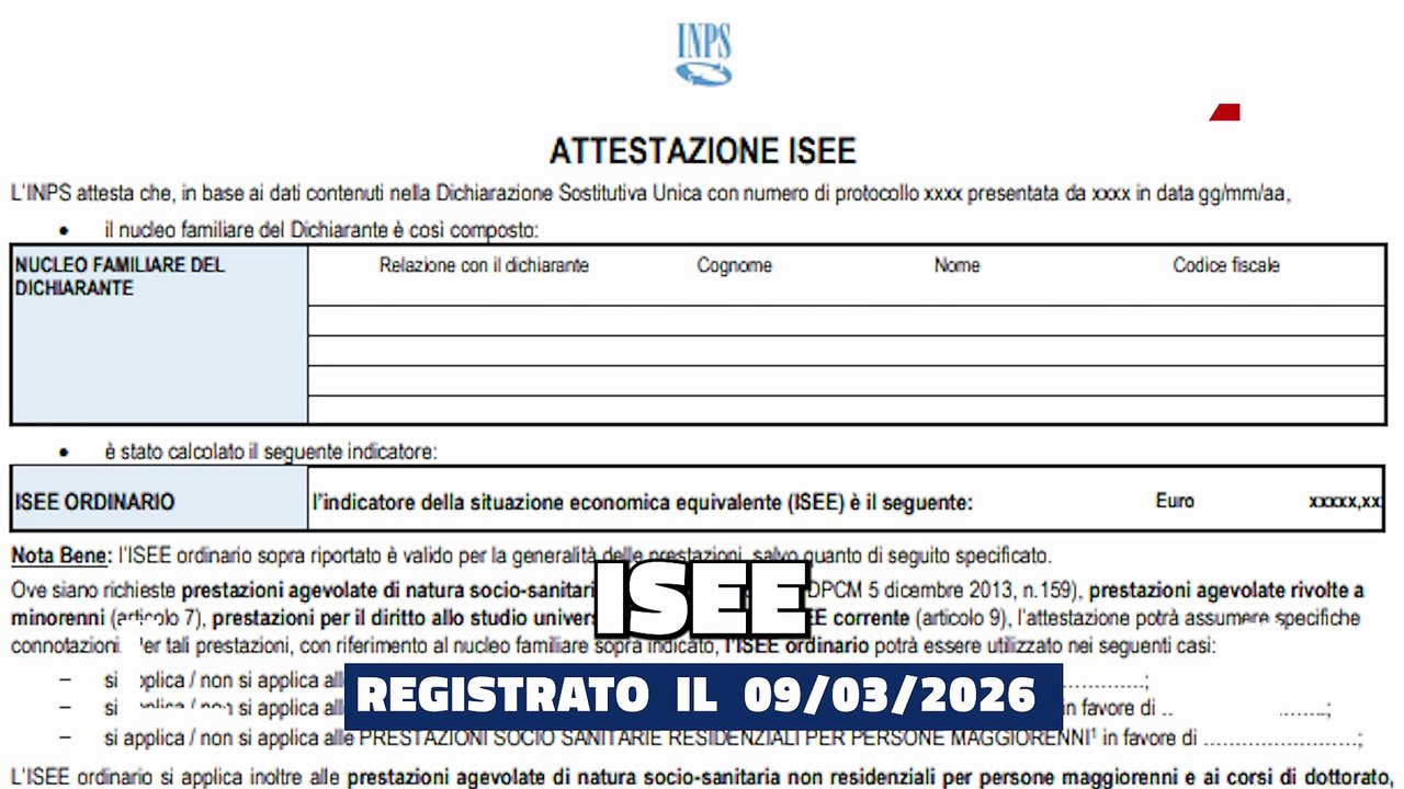 ISEE 2026: NUOVI MODELLI INPS! Ricalcoli automatici per ADI, SFL, Assegno Unico