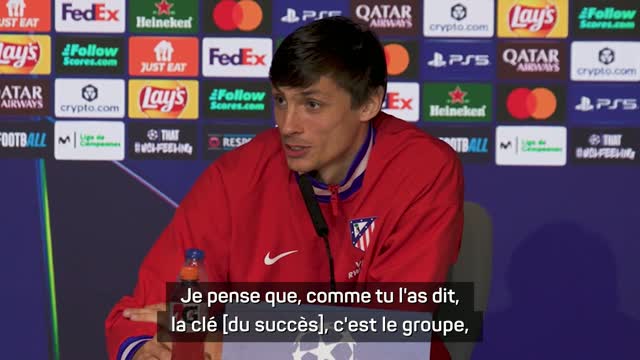 Atlético - Le Normand : "La clé du succès, c'est le groupe"