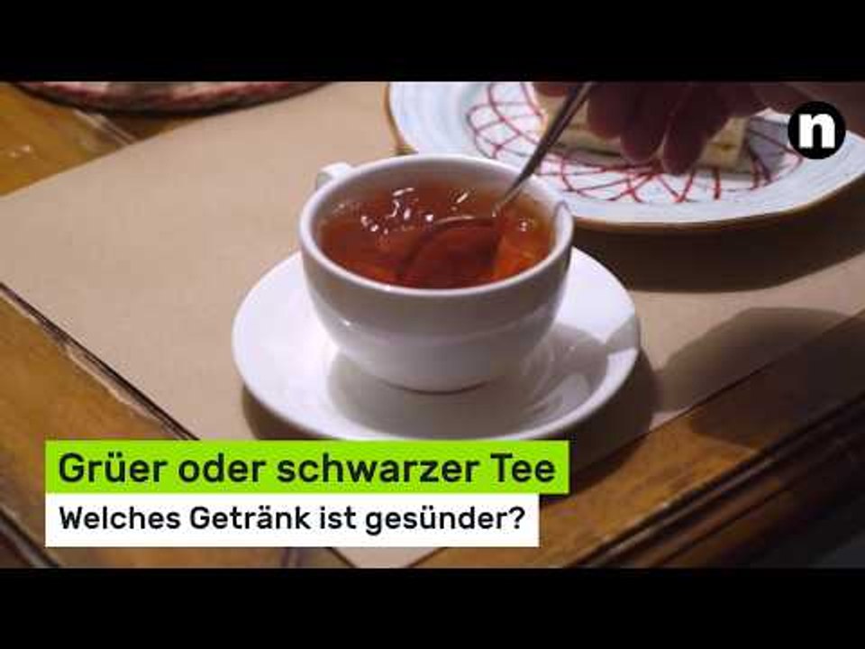 Grüer oder schwarzer Tee - welches Getränk ist gesünder?