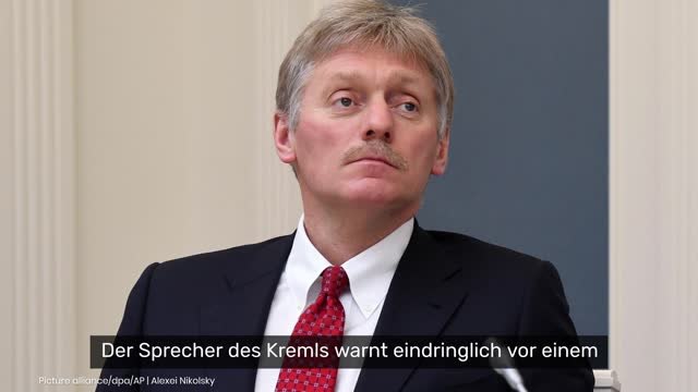 Dmitri Peskow schlägt Alarm: Putin-Sprecher warnt vor Weltuntergang