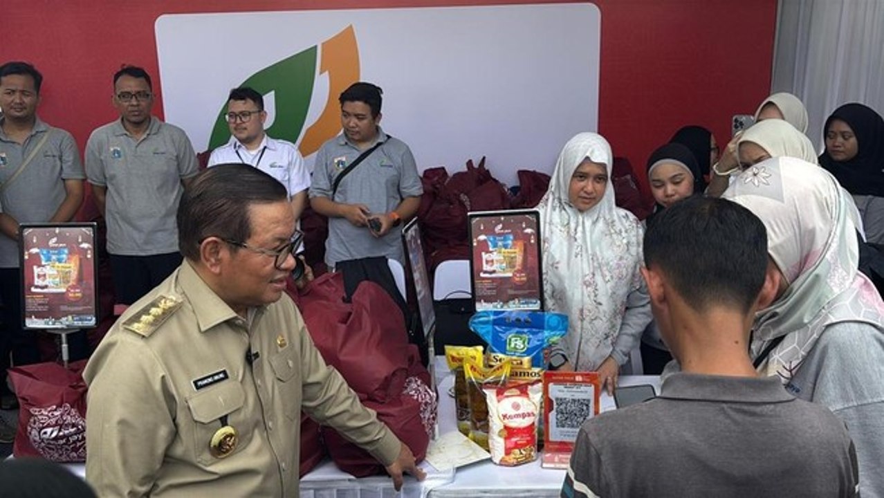 Pramono Anung Buka Bazar Prime Ramadan Jakarta 2026