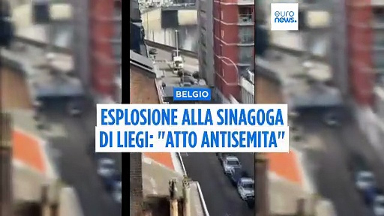 Esplosione danneggia la storica sinagoga di Liegi, la polizia indaga sulle cause