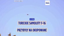 Cypr: Tureckie F-16 i systemy obrony powietrznej na okupowanych terytoriach. Ankara powołuje się na względy bezpieczeństwa