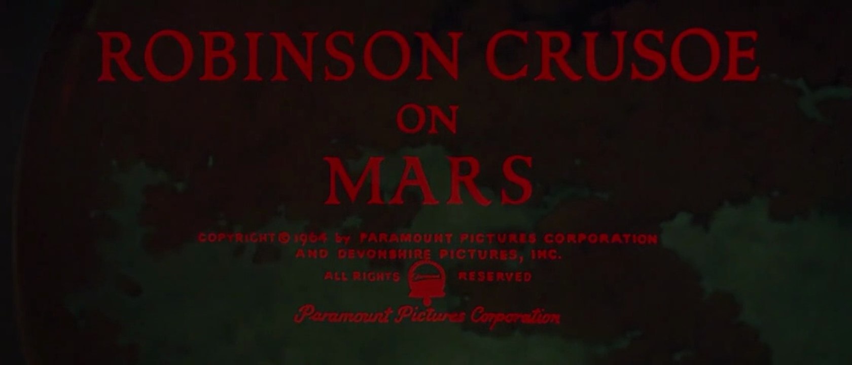 Robinson Crusoe on Mars / Notlandung im Weltraum  Film deutsch