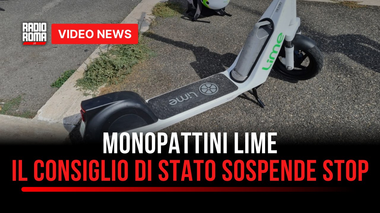Monopattini Lime, il Consiglio di Stato sospende lo stop del Comune