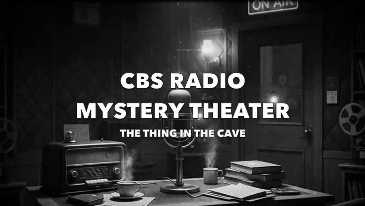 CBS Radio Mystery Theater - The Thing in the Cave (Old Time Radio Mystery)