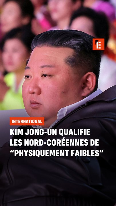 Kim Jong-un qualifie les Nord-Coréennes de “physiquement faibles”