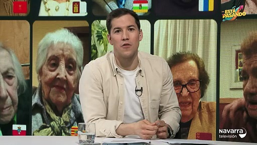 Una navarra participa en la videollamada más longeva del mundo