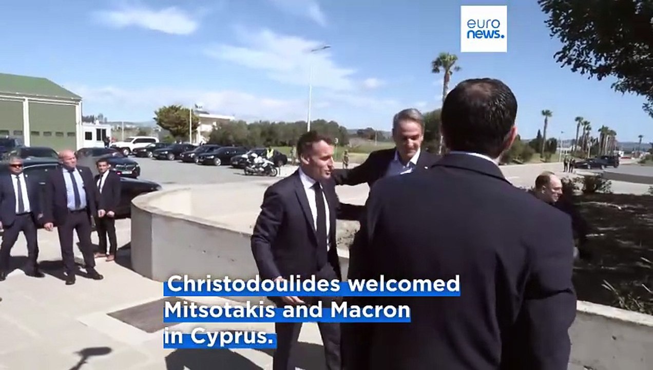 Trilateral meeting in Paphos: 'Any attack on Cyprus is an attack on Europe'