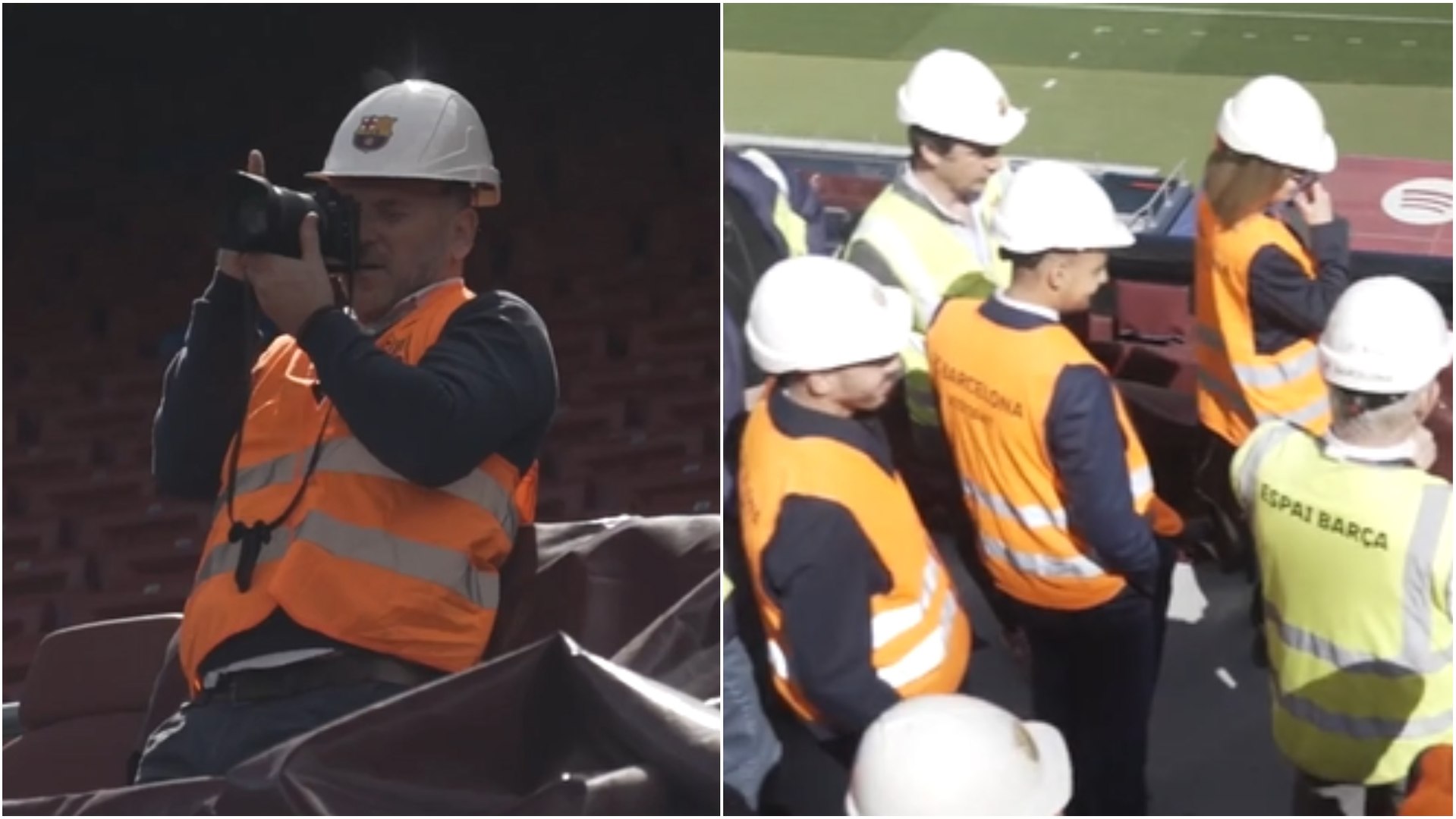 La FIFA visita el Camp Nou dentro del proceso de evaluación para el Mundial 2030