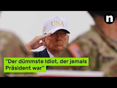 Donald Trump verspottet: Der dümmste Idiot, der jemals Präsident war