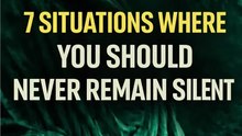 7 Moments When Silence Can Destroy You#lifelessons #stoicism #stoicwisdom #mindset