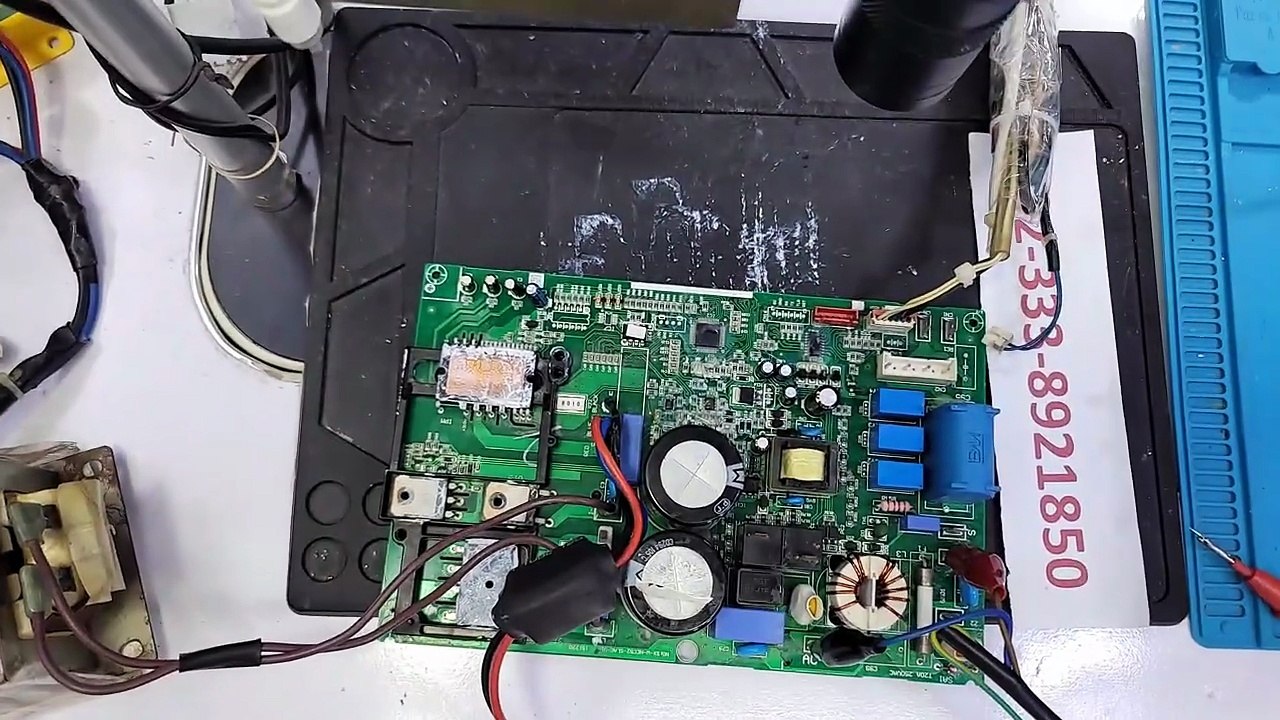 PEP DC inverter ac F9 error outdoor pcb Dc inverter ac pcb best repairing channel Babar Electronics