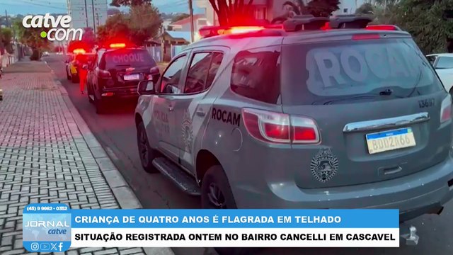 Criança que estava em risco em telhado já foi flagrada outras vezes no lugar, segundo vizinhos
