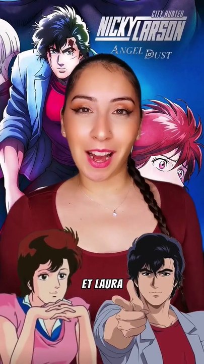 😻 NICKY LARSON CITY HUNTER : ANGEL DUST! #CityHunter #NickyLarson #Anime #Manga